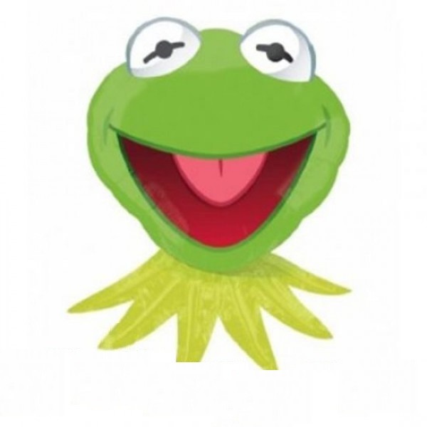Kermit Frosch Muppet Show Folienballon - 76cm 30''