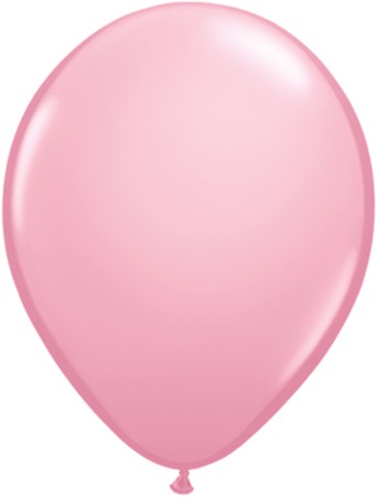 Qualatex Standard Pink (Altrosa) 27,5cm 11" Latex Luftballons