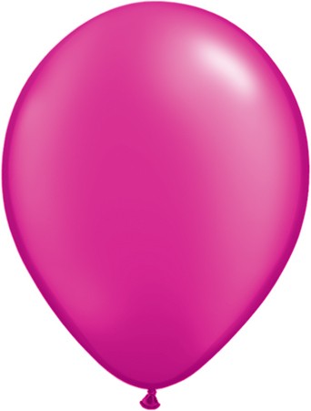 Qualatex Pearl Magenta (Pink) 12,5cm 5" Latex Luftballons