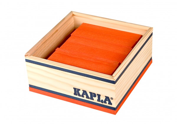 Kapla 40er Quadrat (orange)