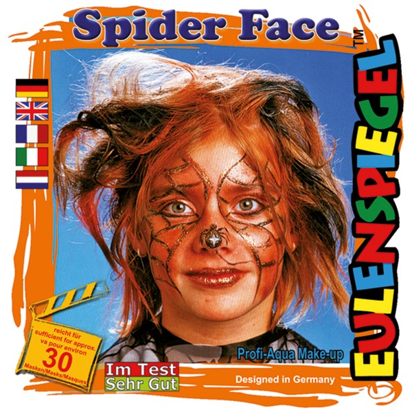 Eulenspiegel Motiv-Set Spider Face