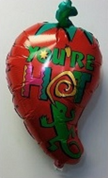 Chilischote You ´re hot Folienballon 73cm 29"