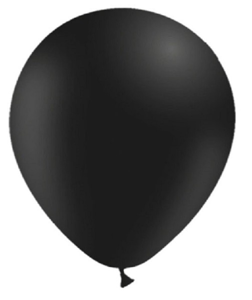 Balloonia p41 Black (Schwarz) 30cm 12" Latex Luftballons