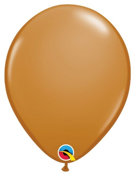 Qualatex Fashion Mocha Brown 27,5cm 11 Inch Latex Luftballons
