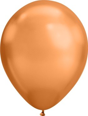 Qualatex Chrome Copper (Kupfer) 27,5cm 11" Latex Luftballons