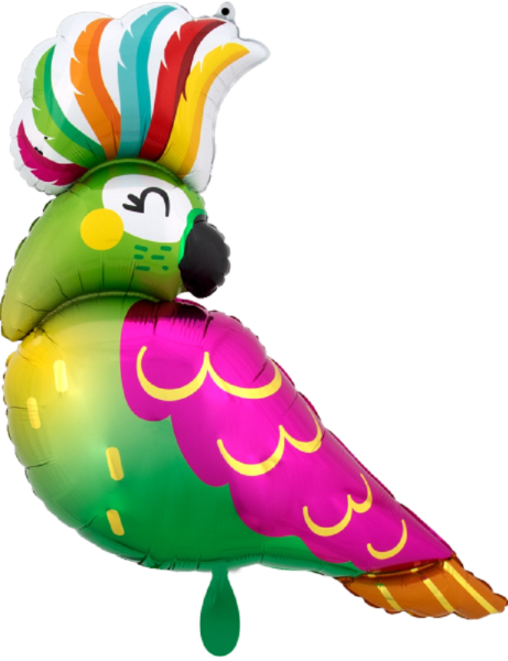 Tropical Parrot Folienballon 76cm 30 Inch Papgei