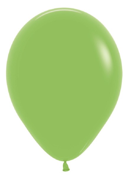 Sempertex 031 Fashion Lime Green 23cm 9 Inch Latex Luftballons Hellgrün