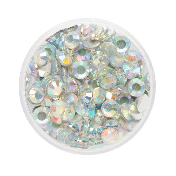 Eulenspiegel Glitzer-Steine Opal