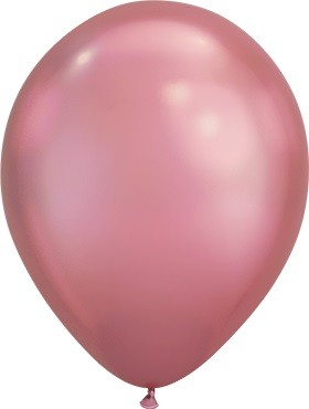 Qualatex Chrome Mauve (Lila) 18cm 7" Latex Luftballons