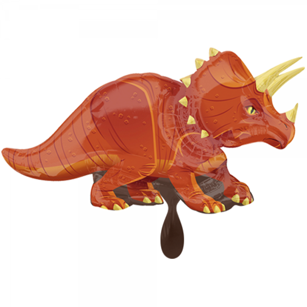 Triceratops Dinosaurier Folienballon - 106cm 42''