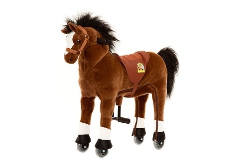 Animal Riding Pferd Amadeus - braun / Small