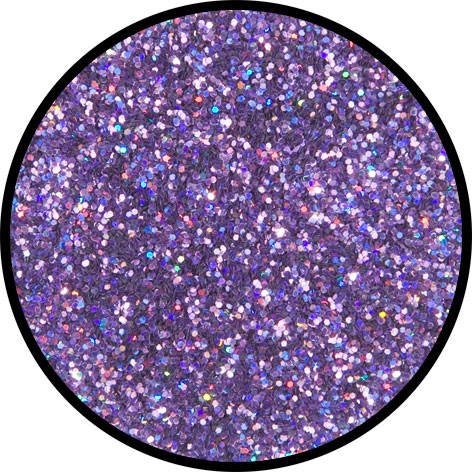 12 g Holographischer Streu Glitzer Lavendel Juwel