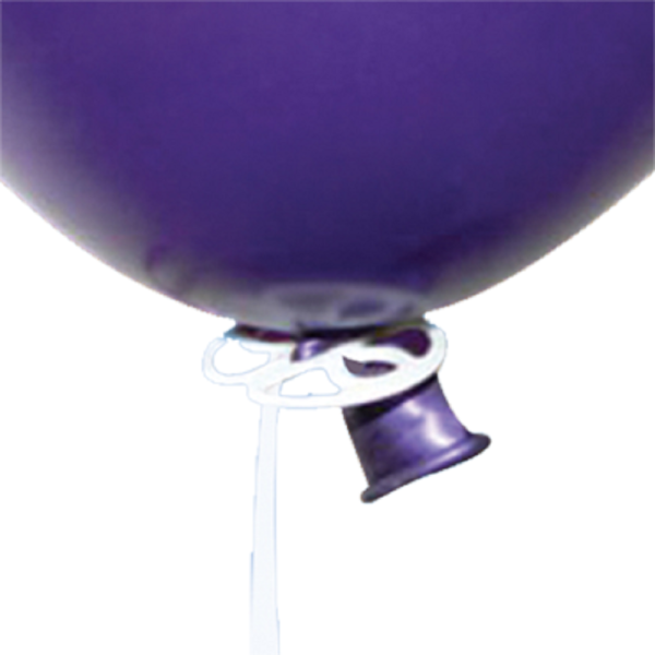 Qualatex Luftballon Verschlussplättchen für 12,5cm 5" bis 30cm 12" Ballons