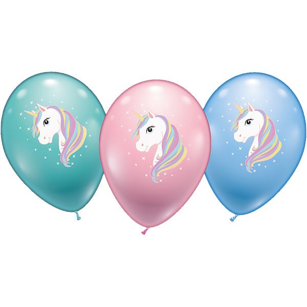 Einhorn Unicorn 27,5cm 11 Inch Latex Luftballons Karaloon
