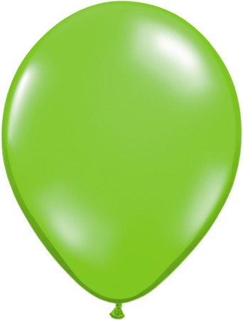 Qualatex Jewel Lime Hellgrün 27,5cm 11" Latex Luftballons