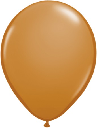 Qualatex Fashion Mocha Brown (Braun) 12,5cm 5" Latex Luftballons