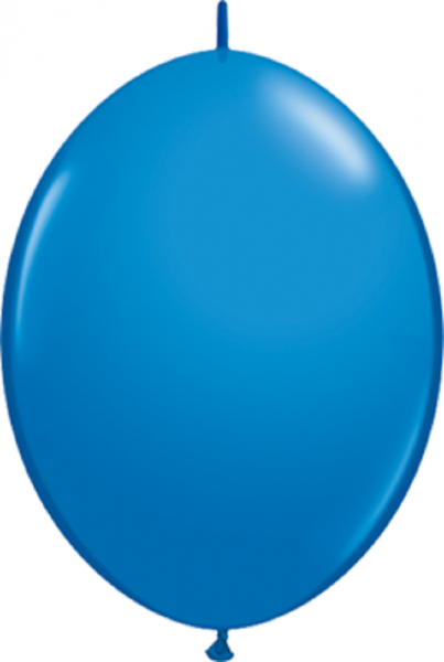 QuickLink Standard Dark Blue (Blau) 15cm 6" Latex Luftballons Qualatex