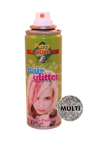 Eulenspiegel Glitzer-Effekt Haarspray Multicolor 125 ml