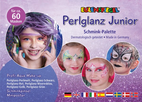 Eulenspiegel Schmink-Palette Perlglanz Junior