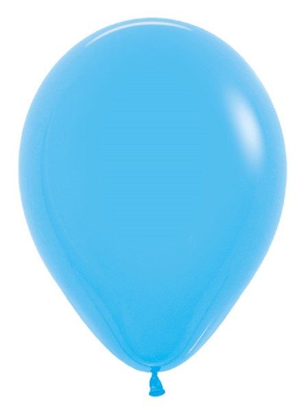 Sempertex 040 Fashion Blue (Blau) 25cm 10" Latex Luftballons
