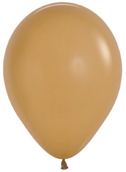 Sempertex 073 Fashion Latte 12,5cm 5 Inch Latex Luftballons Braun