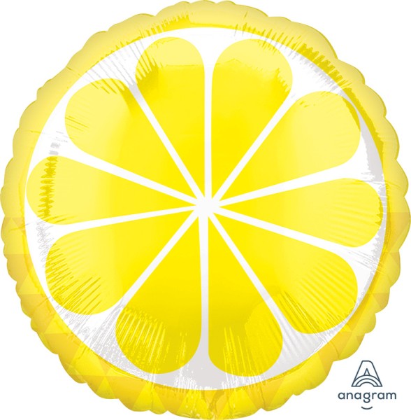 Lemon Zitrone Folienballon 45cm 18"