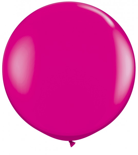 Qualatex Fashion Wild Berry (Pink) 90cm 36" Latex Riesenluftballons