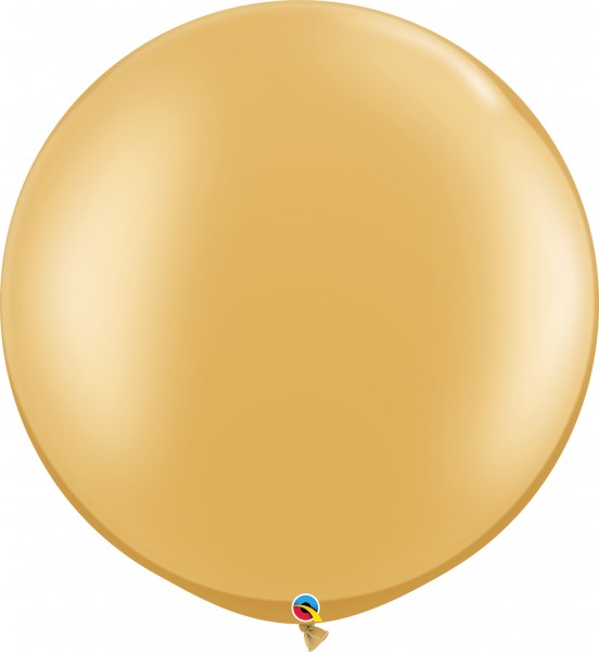 Qualatex Metallic Gold 75cm 30" Latex Luftballons