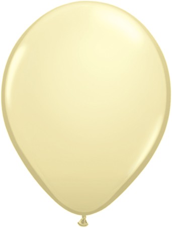 Qualatex Fashion Ivory Silk (Elfenbein) 27,5cm 11" Latex Luftballons