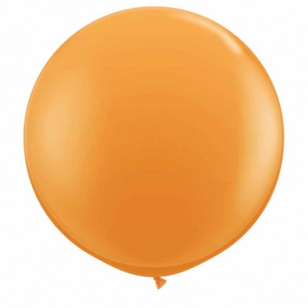 Qualatex Standard Orange 90cm 36" Latex Riesenluftballons