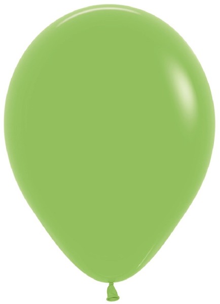 Sempertex 031 Fashion Lime Green 25cm 10 Inch Latex Luftballons Hellgrün