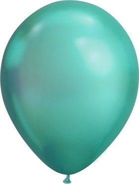 Qualatex Chrome Green (Grün) 18cm 7" Latex Luftballons