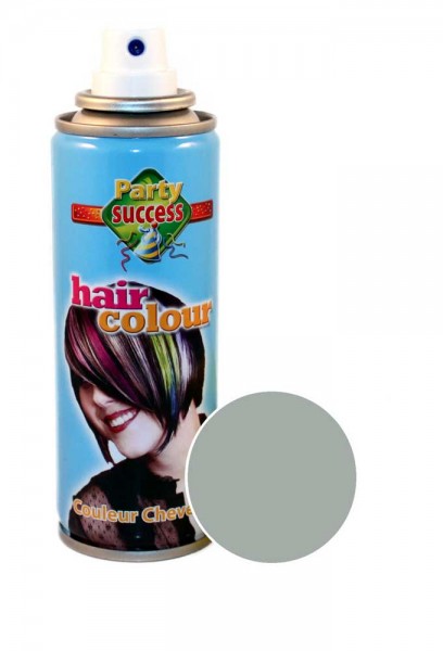 Eulenspiegel Farbiges Haarspray Grau 125 ml