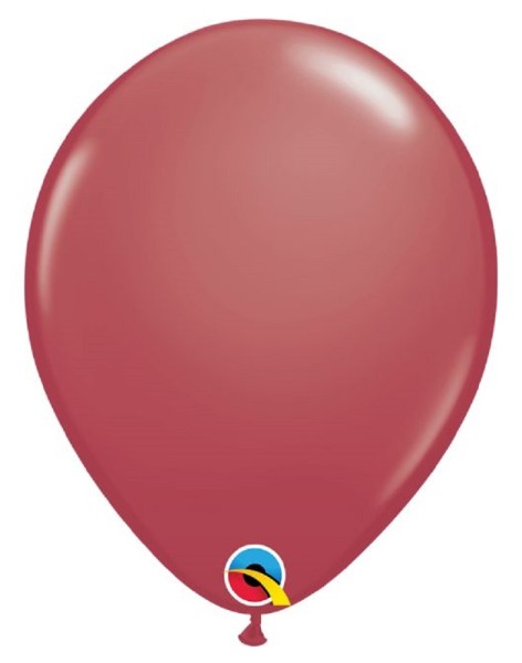 Qualatex Fashion Cranberry 12,5cm 5 Inch Latex Luftballons