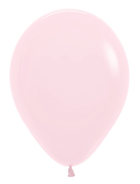 Sempertex 609 Pastel Matte Pink 23cm 9 Inch Latex Luftballons Rosa