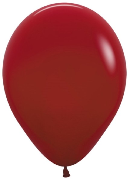 Sempertex 016 Fashion Imperial Red 25cm 10 Inch Latex Luftballons Rot