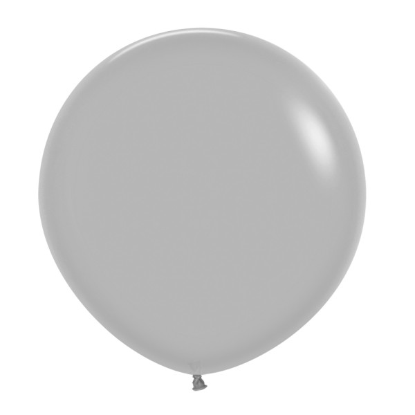 Sempertex 081 Fashion Grey Grau Latex Luftballons 60cm 24"