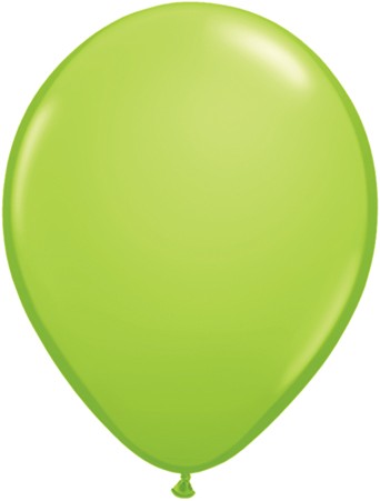 Qualatex Fashion Lime Green (Grün) 27,5cm 11" Latex Luftballons