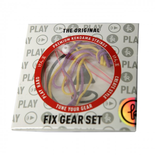 Kendama Fix Gear Set purple/yellow