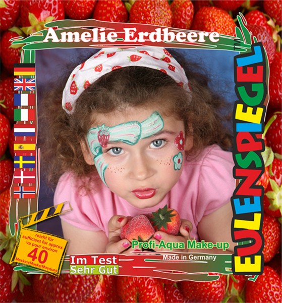 Eulenspiegel Motiv-Set Amelie Erdbeere