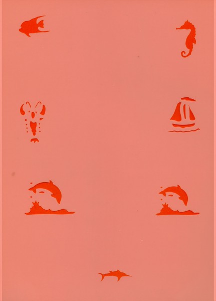 Airbrush Schablone Sea-Animals Eulenspiegel