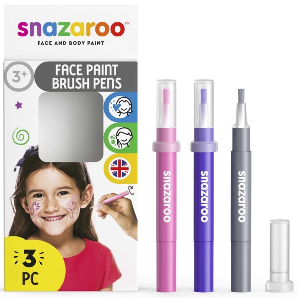 Snazaroo Pinselstift Set Fantasie Brush Pen Fantasy Pack