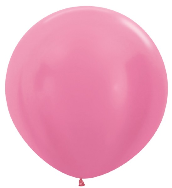 Sempertex 412 Satin Pearl Fuchsia 90cm Magenta Pink 36 Inch Latex Riesenluftballons