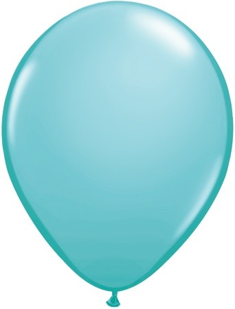 Qualatex Fashion Caribbean Blue Karibikblau 27,5cm 11" Latex Luftballons