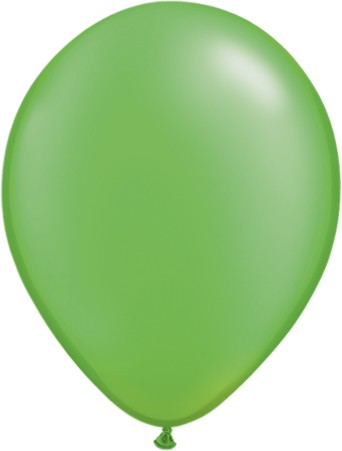 Qualatex Pearl Lime Green Lindgrün 12,5cm 5" Latex Luftballons