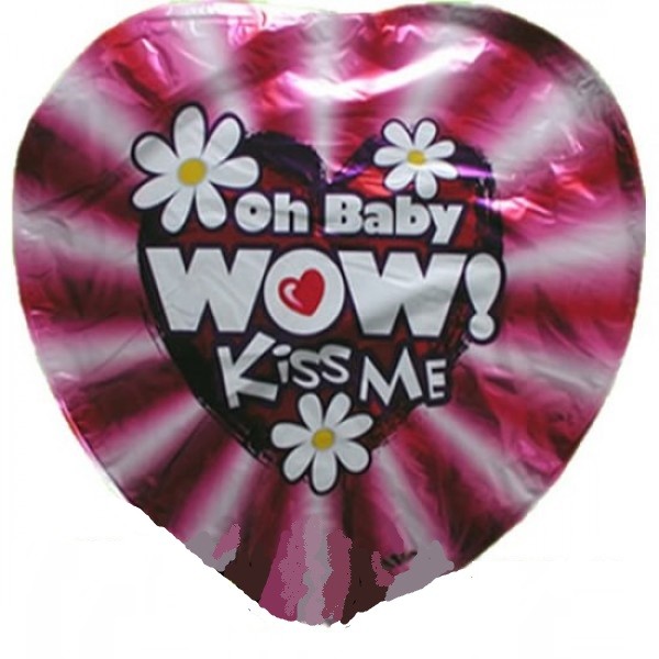 Oh Baby Wow Kiss me! Herz 45cm 18"