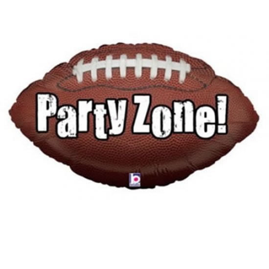 Party Zone American Football Folienballon 74cm 29"