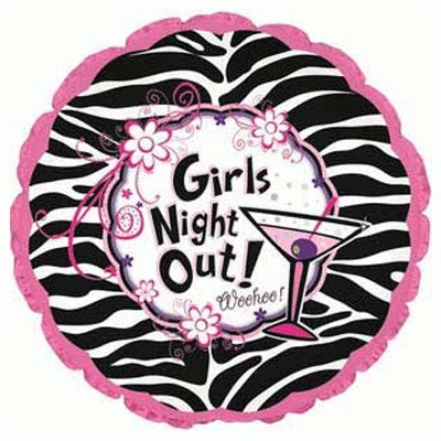 Girls Night Out Party Folienballon 46cm 18"