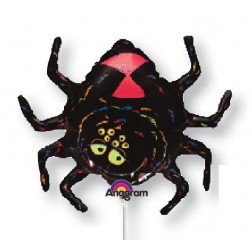 Spinne Black Spider Folienballon 76cm 30"