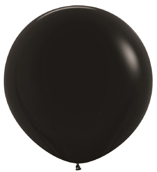 Sempertex 080 Fashion Black Schwarz 90cm 36 Inch Latex Riesenluftballons